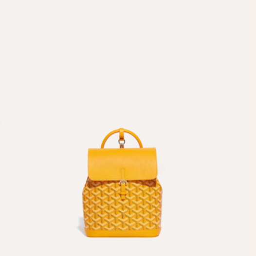 ❤고야드 여성 옐로우 알팡 미니 백팩 - Goyard Womens Alpin Mini Back Pack - gob1036x