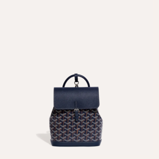 ❤고야드 여성 네이비 알팡 미니 백팩 - Goyard Womens Alpin Mini Back Pack - gob1037x
