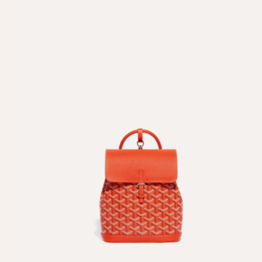 ❤고야드 여성 오렌지 알팡 미니 백팩 - Goyard Womens Alpin Mini Back Pack - gob1040x