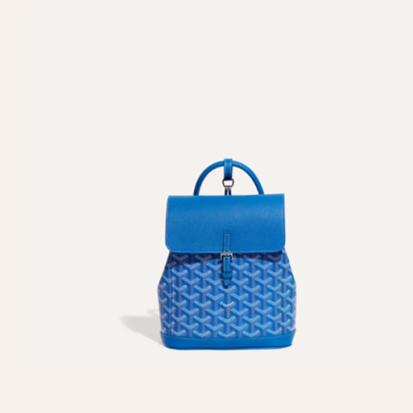 ❤고야드 여성 블루 알팡 미니 백팩 - Goyard Womens Alpin Mini Back Pack - gob1041x