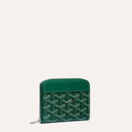 ❤고야드 남/녀 마티뇽 그린 지갑 PM - Goyard Unisex Matignon Wallets - gow43x