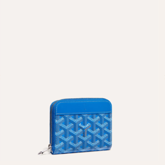 ❤고야드 남/녀 마티뇽 블루 탄 지갑 PM - Goyard Unisex Matignon Wallets - gow46x