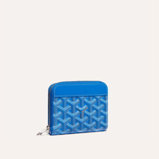❤고야드 남/녀 마티뇽 블루 탄 지갑 PM - Goyard Unisex Matignon Wallets - gow46x