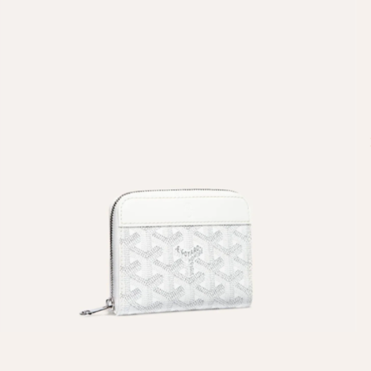 ❤고야드 남/녀 마티뇽 화이트 지갑 PM - Goyard Unisex Matignon Wallets - gow51x