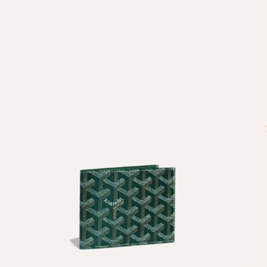 ❤고야드 남/녀 그린 빅투와르 반지갑 - Goyard Unisex Victoire Wallets - gow52x