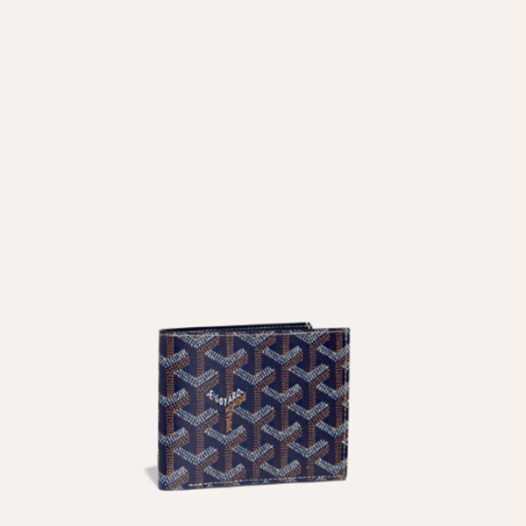 ❤고야드 남/녀 네이비 빅투와르 반지갑 - Goyard Unisex Victoire Wallets - gow56x