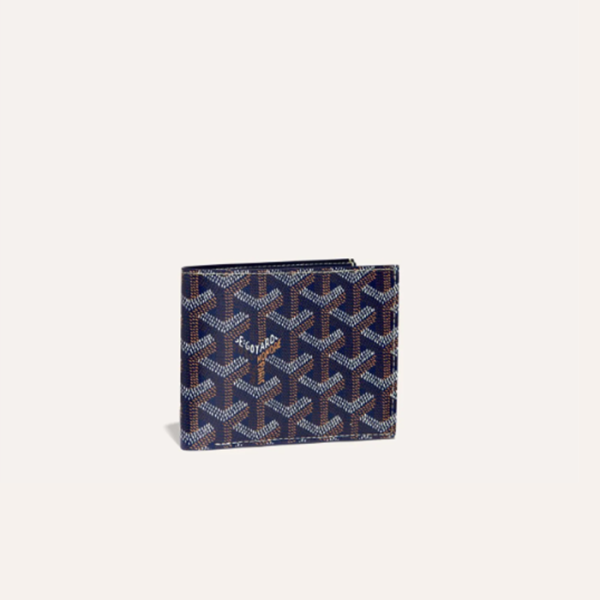 ❤고야드 남/녀 네이비 빅투와르 반지갑 - Goyard Unisex Victoire Wallets - gow56x