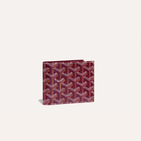 ❤고야드 남/녀 버건디 빅투와르 반지갑 - Goyard Unisex Victoire Wallets - gow57x