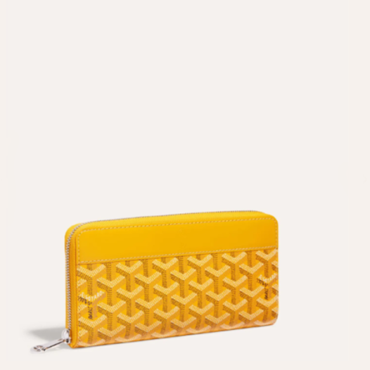 ❤고야드 남/녀 마티뇽 옐로우 지갑 GM - Goyard Unisex Matignon Long Wallets - gow62x