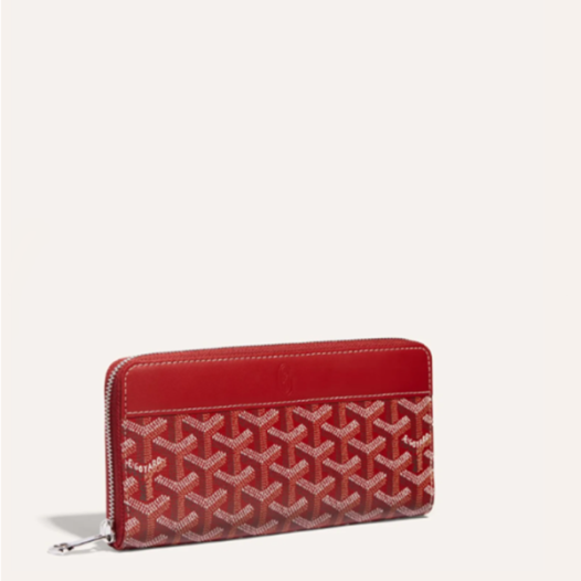 ❤고야드 남/녀 마티뇽 레드 지갑 GM - Goyard Unisex Matignon Long Wallets - gow63x