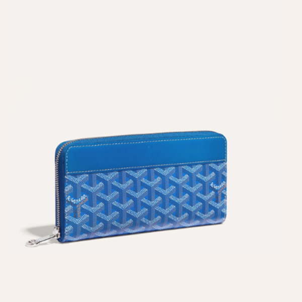 ❤고야드 남/녀 마티뇽 블루 지갑 GM - Goyard Unisex Matignon Long Wallets - gow65x
