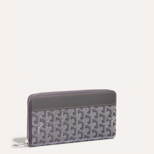 ❤고야드 남/녀 마티뇽 그레이 지갑 GM - Goyard Unisex Matignon Long Wallets - gow66x