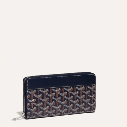 ❤고야드 남/녀 마티뇽 네이비 지갑 GM - Goyard Unisex Matignon Long Wallets - gow69x