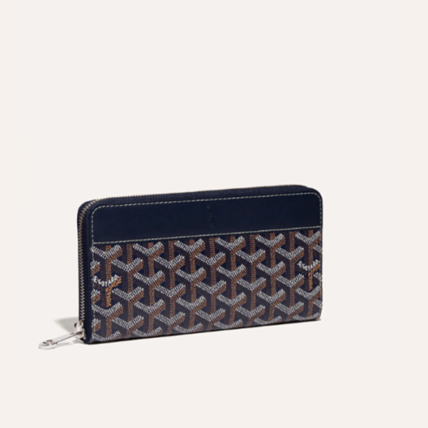 ❤고야드 남/녀 마티뇽 네이비 지갑 GM - Goyard Unisex Matignon Long Wallets - gow69x