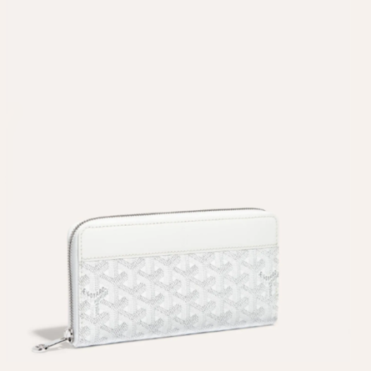 ❤고야드 남/녀 마티뇽 화이트 지갑 GM - Goyard Unisex Matignon Long Wallets - gow70x