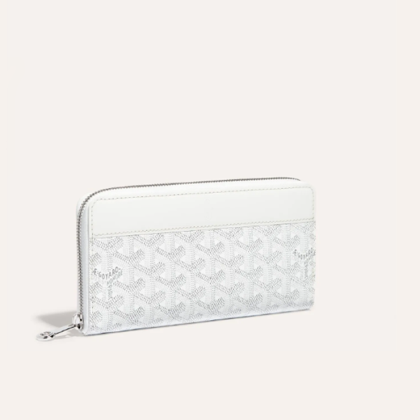 ❤고야드 남/녀 마티뇽 화이트 지갑 GM - Goyard Unisex Matignon Long Wallets - gow70x