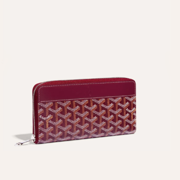 ❤고야드 남/녀 마티뇽 버건디 지갑 GM - Goyard Unisex Matignon Long Wallets - gow72x