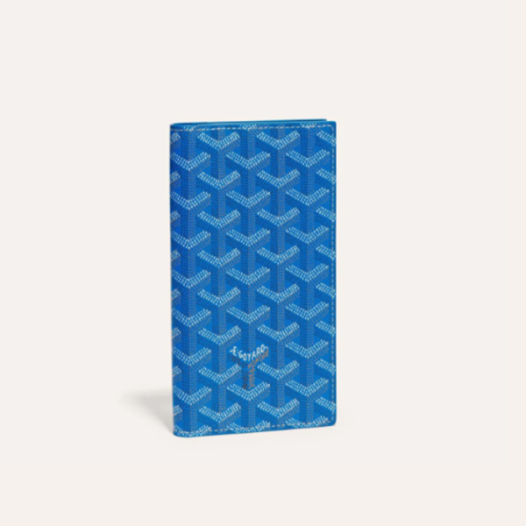 ❤고야드 남/녀 블루 생로슈 장지갑 - Goyard Unisex Saint Roch Long Wallets - gow77x