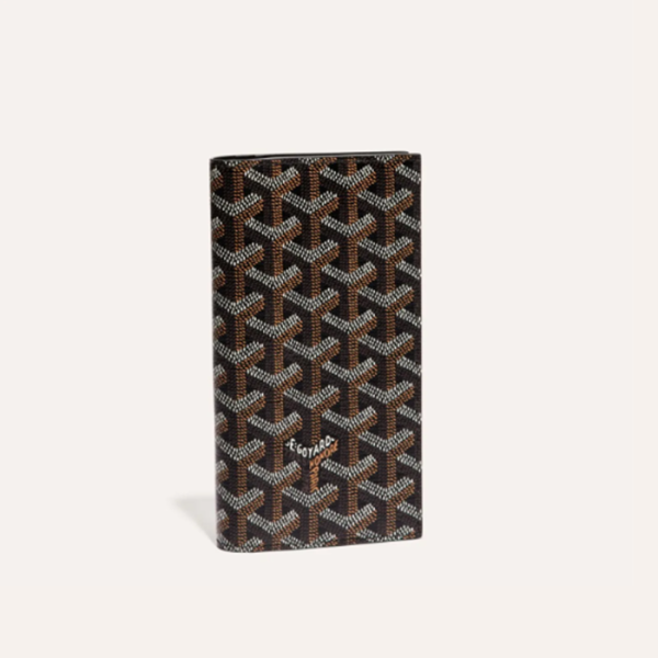 ❤고야드 남/녀 블랙 탄 생로슈 장지갑 - Goyard Unisex Saint Roch Long Wallets - gow81x
