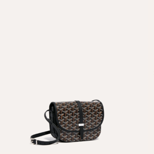 ❤고야드 여성 블랙 벨베데르 백 PM - Goyard Womens Belvedere Bag - gob1098x