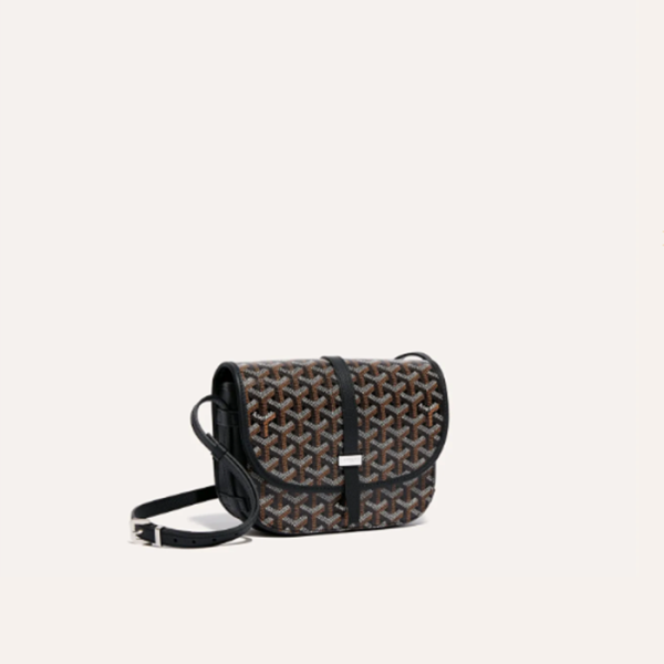 ❤고야드 여성 블랙 벨베데르 백 PM - Goyard Womens Belvedere Bag - gob1098x