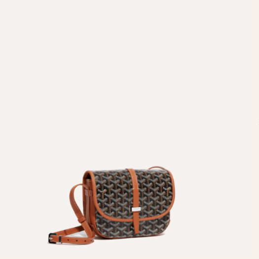 ❤고야드 여성 블랙 탄 벨베데르 백 PM - Goyard Womens Belvedere Bag - gob1101x
