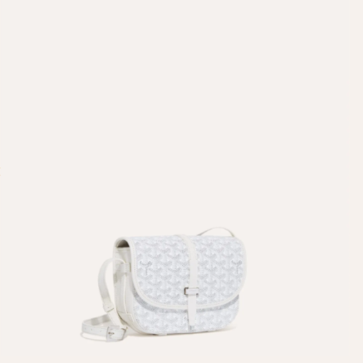 ❤고야드 여성 화이트 벨베데르 백 PM - Goyard Womens Belvedere Bag - gob1107x