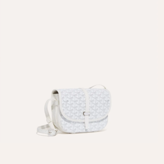 ❤고야드 여성 화이트 벨베데르 백 PM - Goyard Womens Belvedere Bag - gob1107x