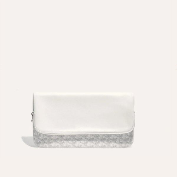 ❤고야드 남/녀 화이트 생마리 클러치 - Goyard Unisex Saint Marie Clutch - gob1137x