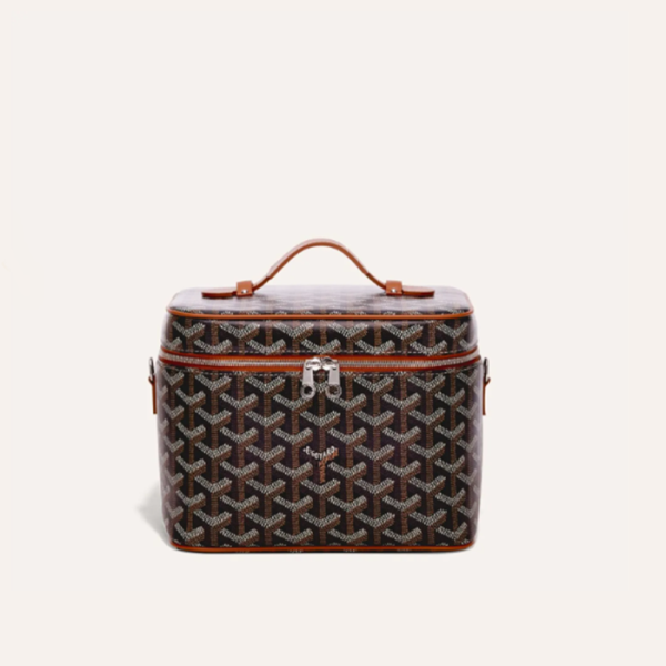 ❤고야드 여성 블랙 탄 뮤즈 바니티 - Goyard Womens Muse Vanity - gob1151x