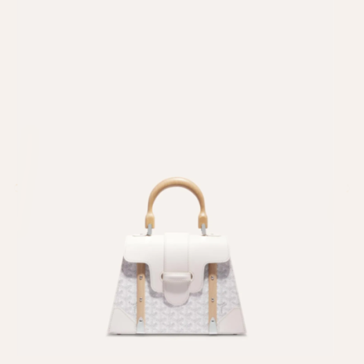 ❤고야드 여성 화이트 사이공 백 PM - Goyard Womens Saigon Bag - gob1153x