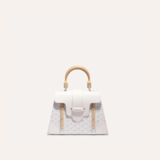 ❤고야드 여성 화이트 사이공 백 PM - Goyard Womens Saigon Bag - gob1153x