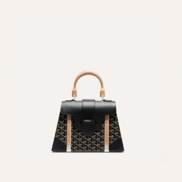 ❤고야드 여성 블랙 사이공 백 PM - Goyard Womens Saigon Bag - gob1155x