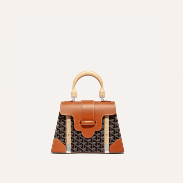 ❤고야드 여성 블랙 탄 사이공 백 PM - Goyard Womens Saigon Bag - gob1156x