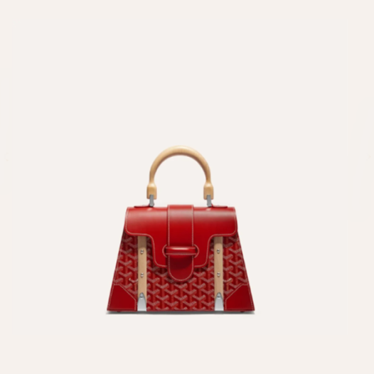 ❤고야드 여성 레드 사이공 백 PM - Goyard Womens Saigon Bag - gob1157x