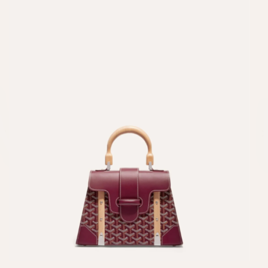 ❤고야드 여성 버건디 사이공 백 PM - Goyard Womens Saigon Bag - gob1158x