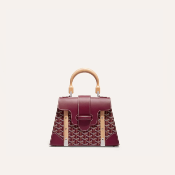 ❤고야드 여성 버건디 사이공 백 PM - Goyard Womens Saigon Bag - gob1158x
