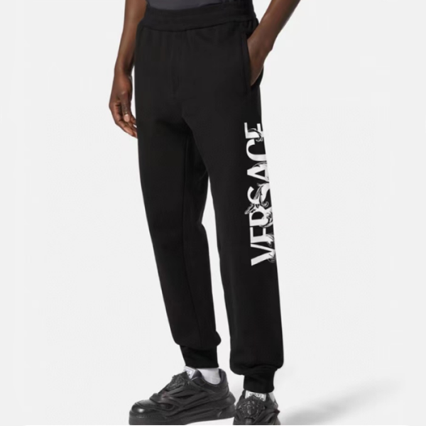 ❤베르사체 남성 블랙 트레이닝 팬츠 - Versace Mens Black Pants - vec12x