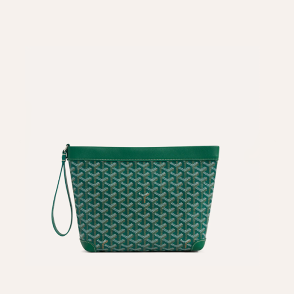 ❤고야드 남/녀 그린 콘티 파우치 - Goyard Unisex Conti Pouch - gob1166x