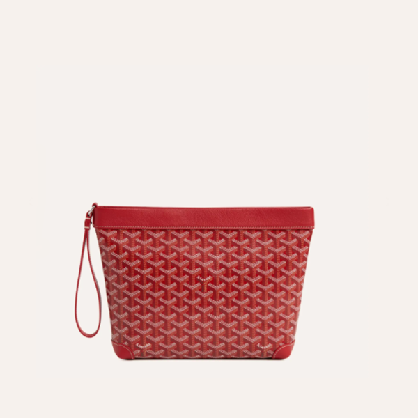 ❤고야드 남/녀 레드 콘티 파우치 - Goyard Unisex Conti Pouch - gob1168x