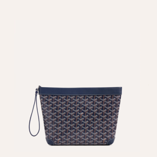 ❤고야드 남/녀 네이비 콘티 파우치 - Goyard Unisex Conti Pouch - gob1174x