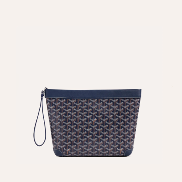 ❤고야드 남/녀 네이비 콘티 파우치 - Goyard Unisex Conti Pouch - gob1174x