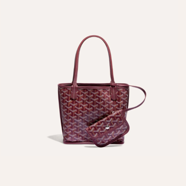 ❤고야드 여성 버건디 앙주 백 미니 - Goyard Womens Mini Anjou Bag - gob1186x