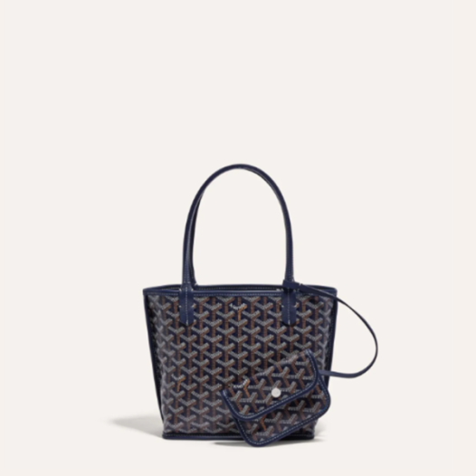 ❤고야드 여성 네이비 앙주 백 미니 - Goyard Womens Mini Anjou Bag - gob1188x