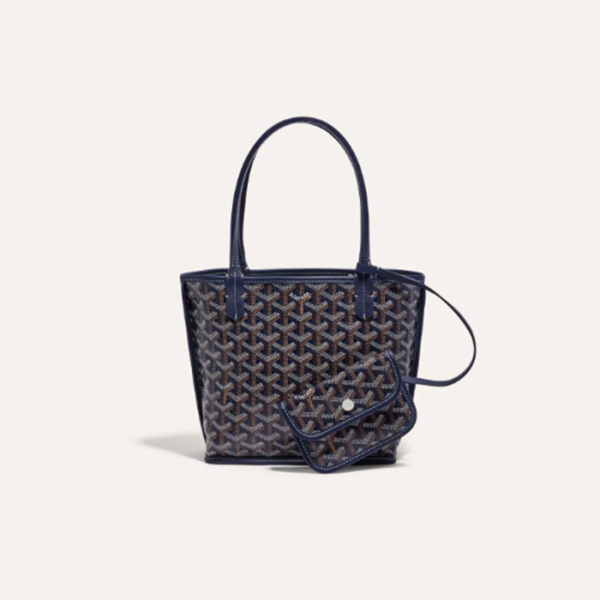 ❤고야드 여성 네이비 앙주 백 미니 - Goyard Womens Mini Anjou Bag - gob1188x