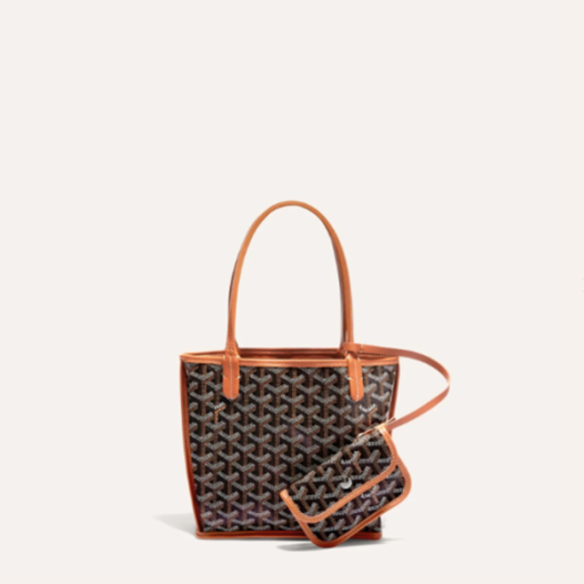 ❤고야드 여성 블랙 탄 앙주 백 미니 - Goyard Womens Mini Anjou Bag - gob1191x