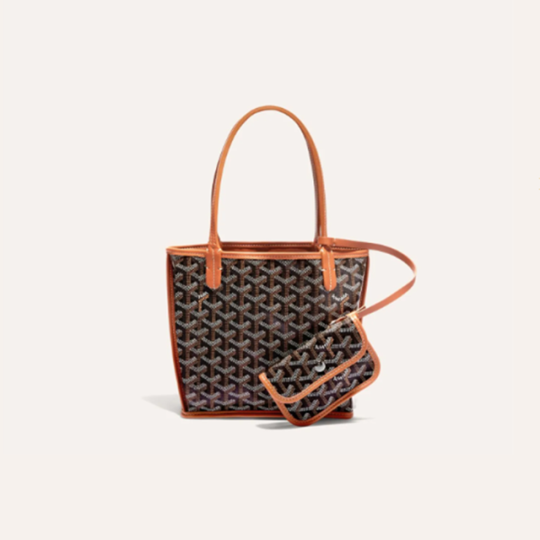 ❤고야드 여성 블랙 탄 앙주 백 미니 - Goyard Womens Mini Anjou Bag - gob1191x