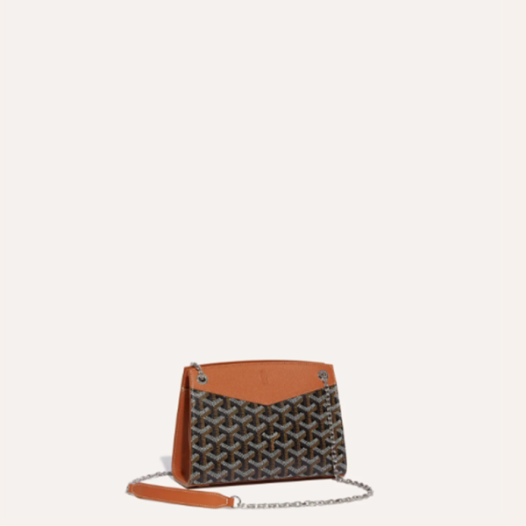 ❤고야드 여성 블랙 탄 스트럭쳐 루엣뜨 백 미니 - Goyard Womens Mini Structure Rouette Bag - gob1202x