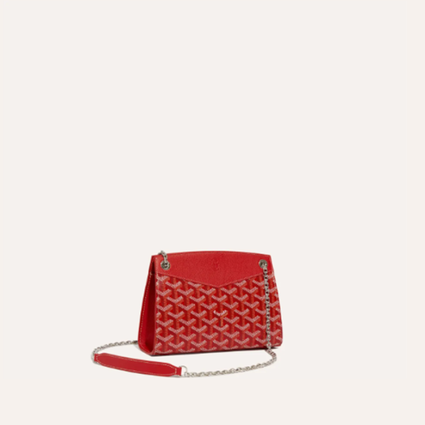 ❤고야드 여성 레드 스트럭쳐 루엣뜨 백 미니 - Goyard Womens Mini Structure Rouette Bag - gob1208x