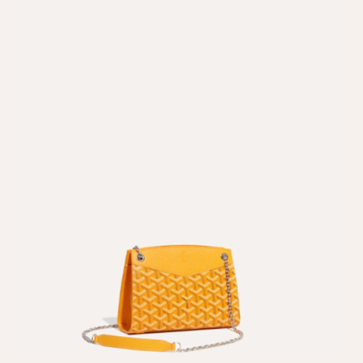 ❤고야드 여성 옐로우 스트럭쳐 루엣뜨 백 미니 - Goyard Womens Mini Structure Rouette Bag - gob1209x